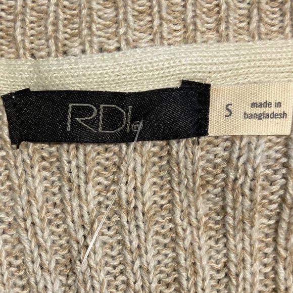 NWT‎ RDI Beige Cardigan - Picture 6 of 8